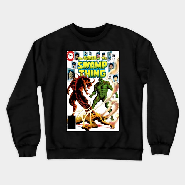 Swamp Thing #4 v1 Crewneck Sweatshirt by Psychosis Media